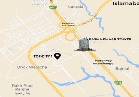 Map Basma Emaar Tower