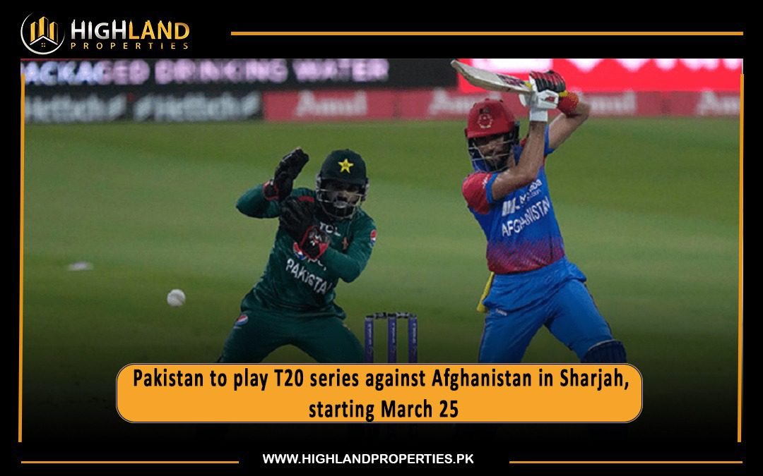 Pakistan to play T20 series against Afghanistan in Sharjah, starting March 25