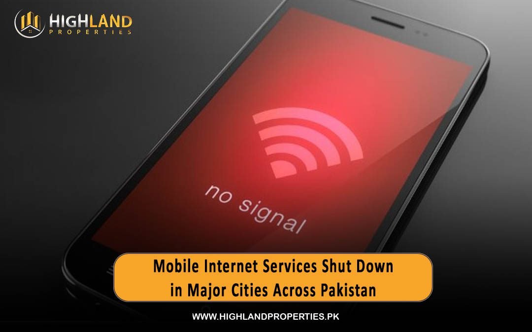 Mobile Internet Services Shut Down in Major Cities Across Pakistan
