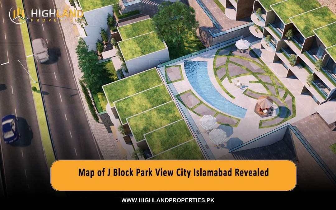 Map of J Block Park View City Islamabad Revealed