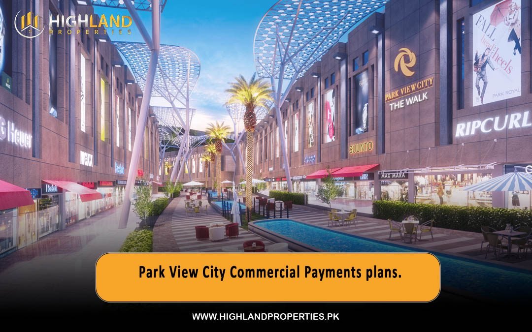 Park View City Commercial Payment plans.